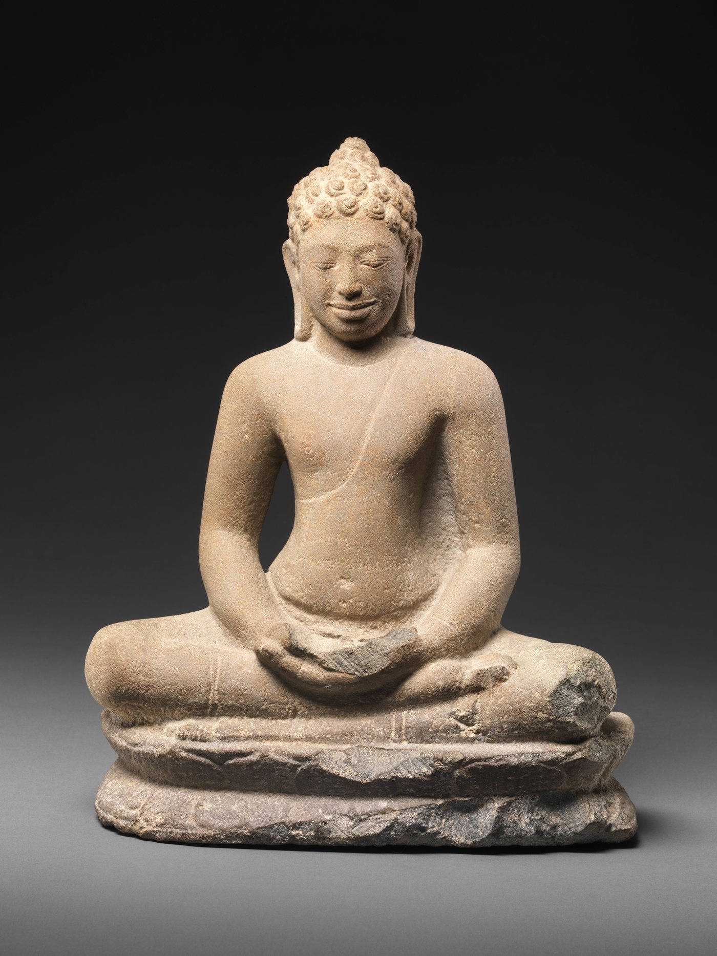 Seated Buddha, 7th–8th century