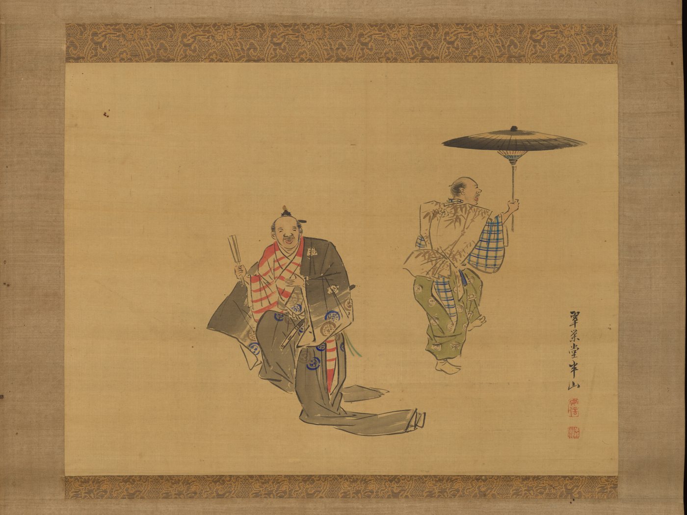 Kyogen Performers, 19th century