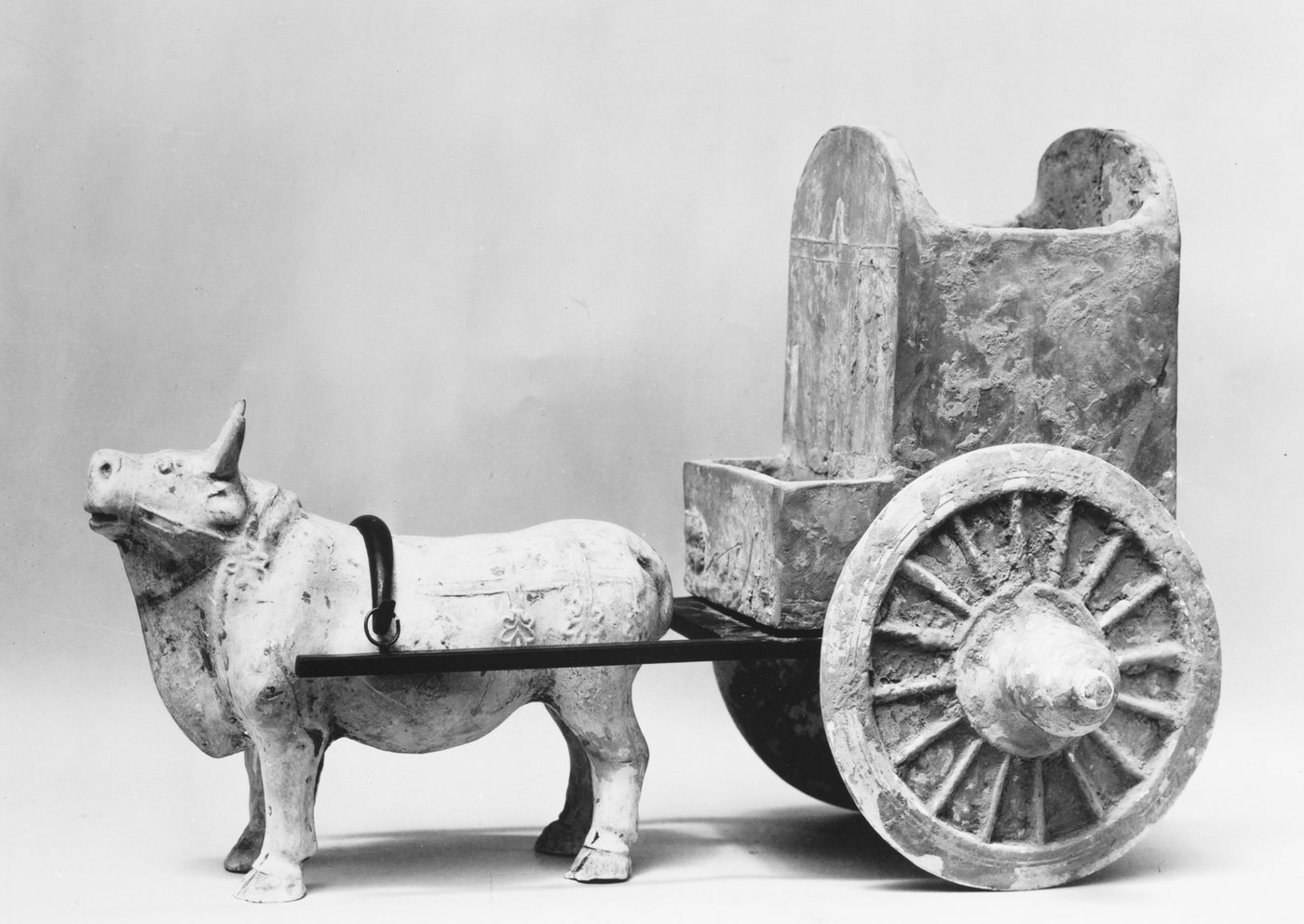 Ox cart, 7th–8th century