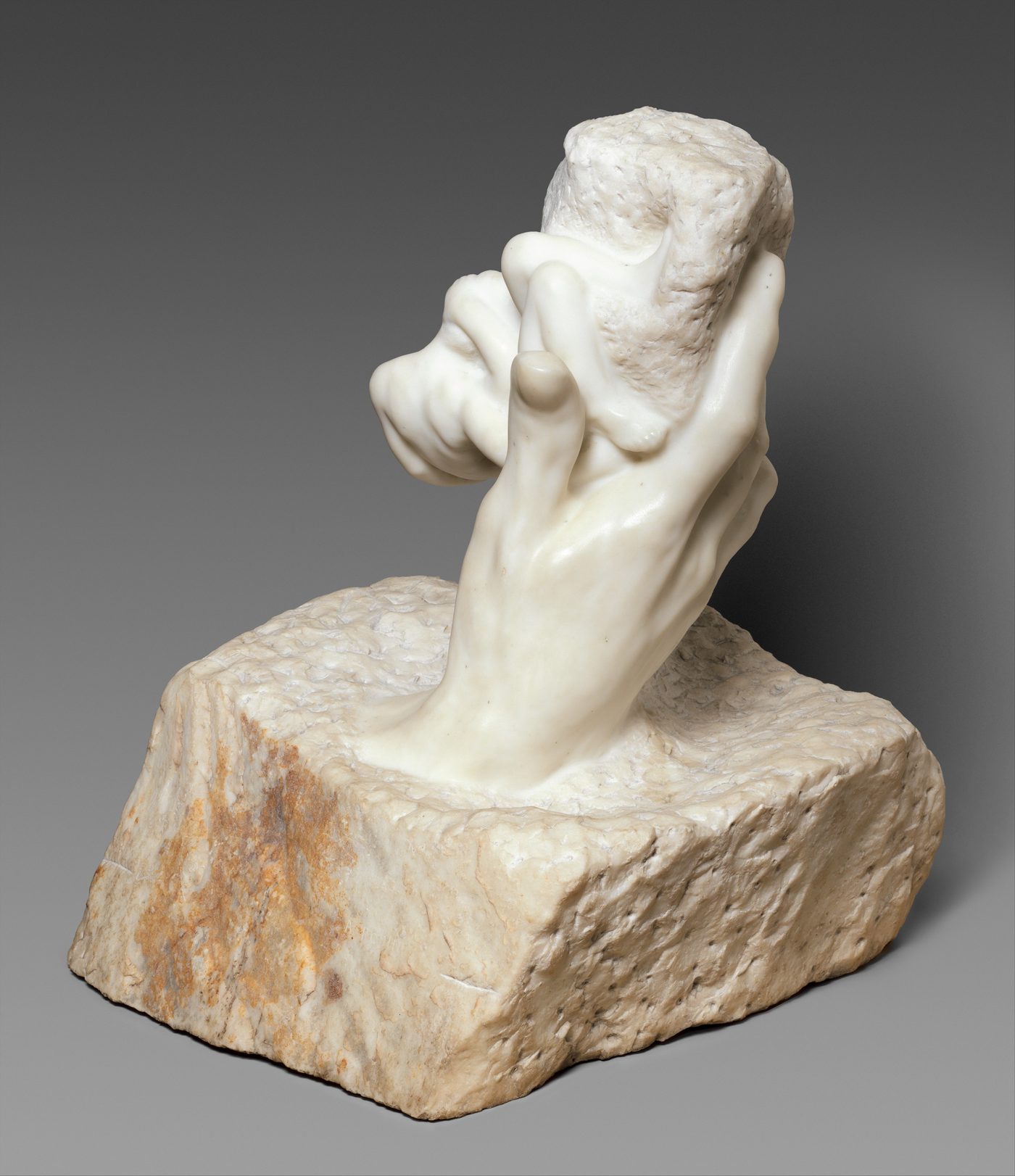 The Hand of God, original model before 1895, carved ca. 1907