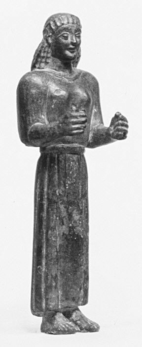 Bronze charioteer, ca. 500 BCE