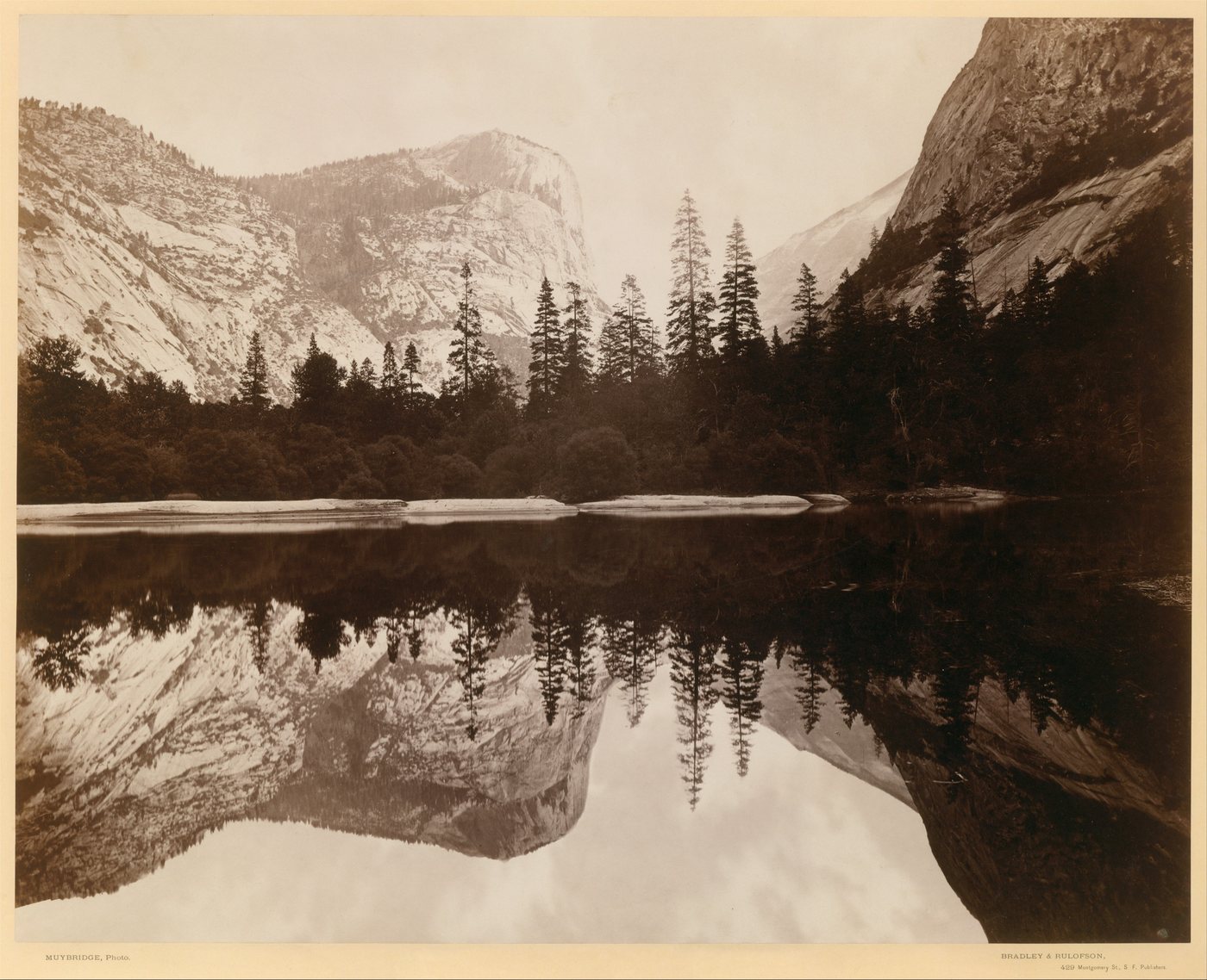 Mirror Lake, Valley of the Yosemite, 1872
