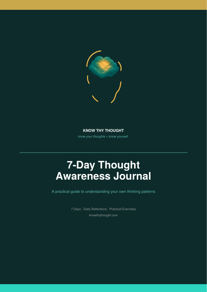 7-Day Thought Awareness Journal