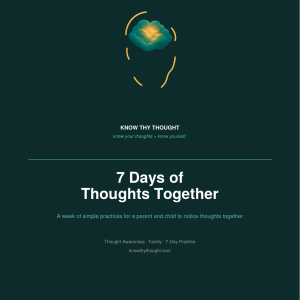 7 Days of Thoughts Together