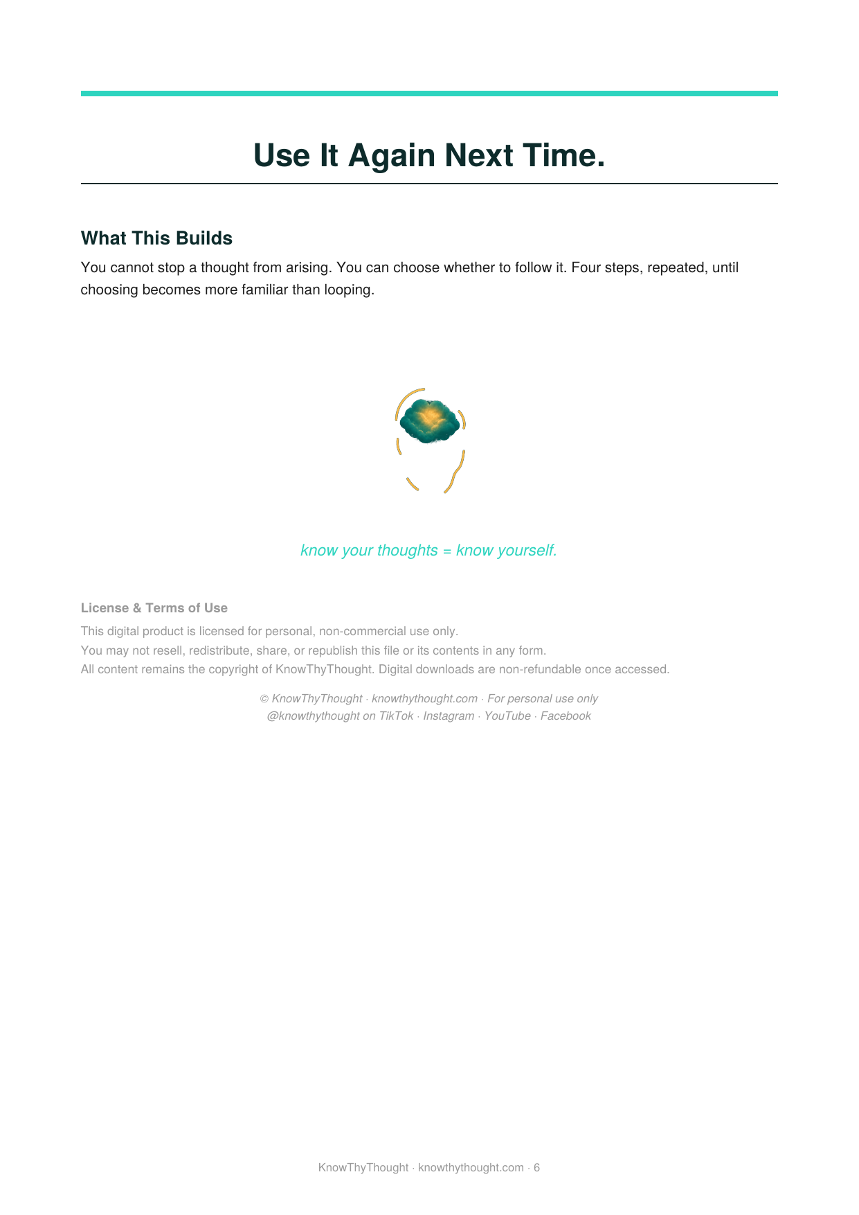 Break the Overthinking Thought Loop - Image 3