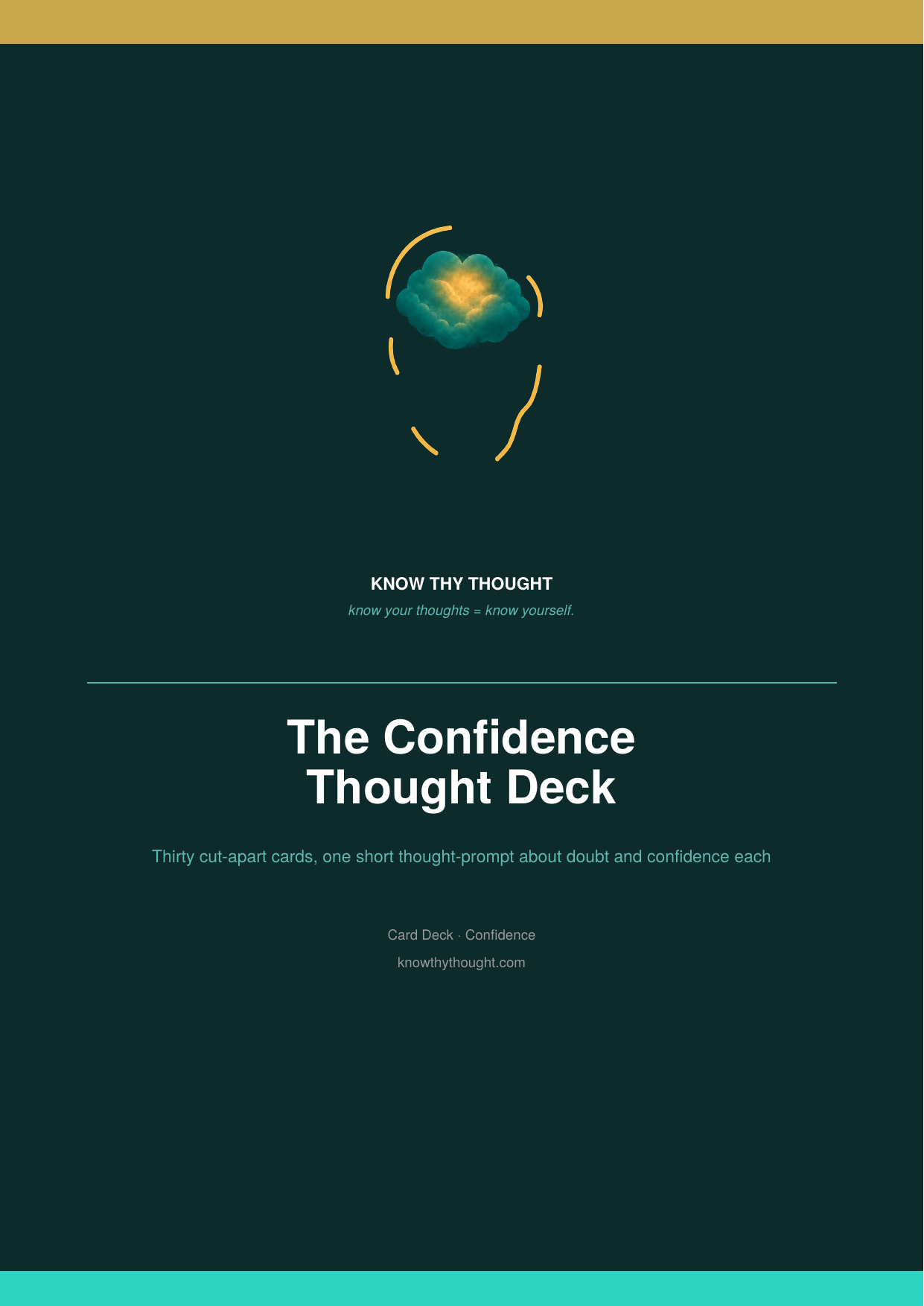 The Confidence Thought Deck