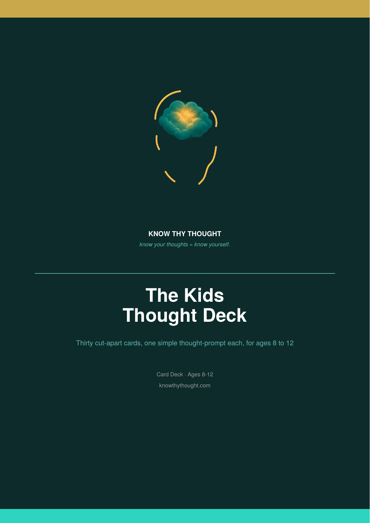 The Kids Thought Deck (Ages 8–12)