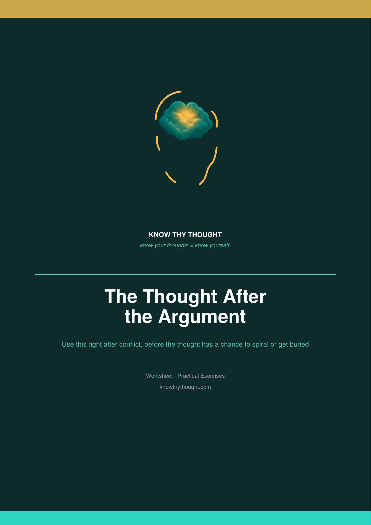 The Thought After the Argument
