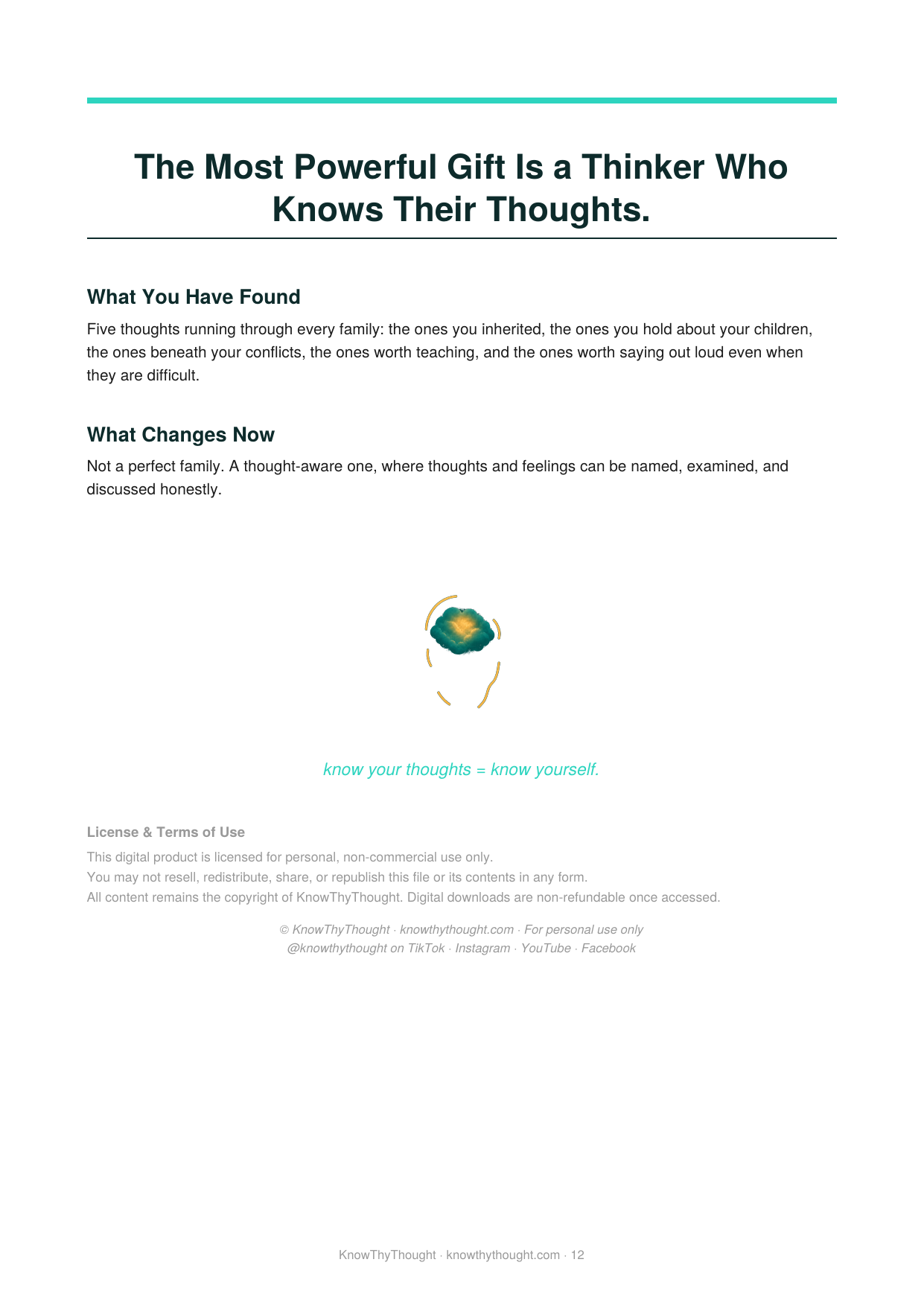Thoughts in the Family - Image 3