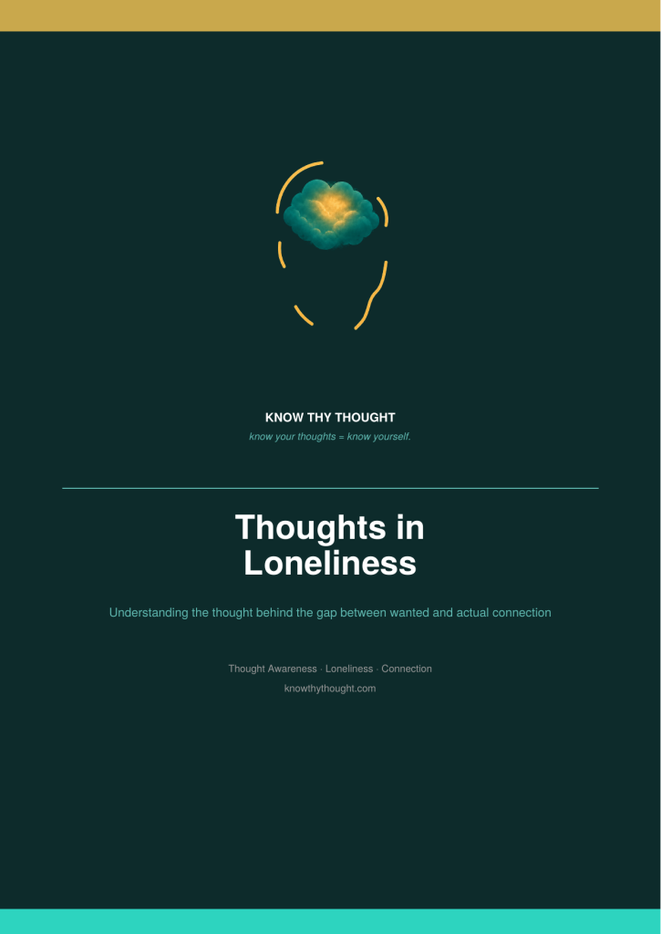 Thoughts in Loneliness