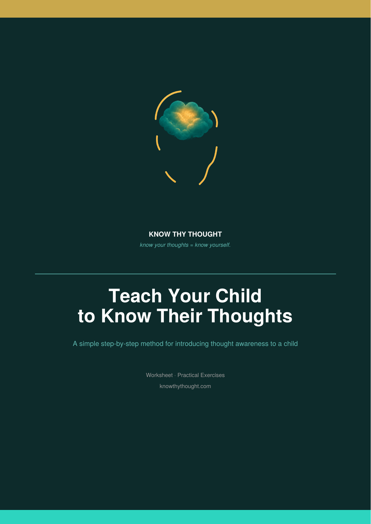 Teach Your Child to Know Their Thoughts